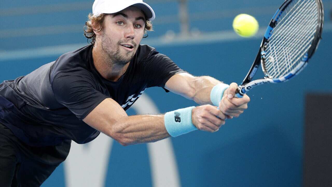 Australian tennis player Jordan Thompson