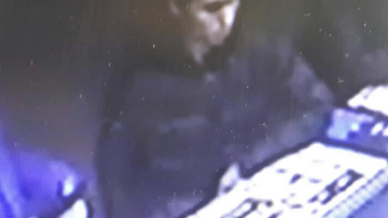 This image taken from CCTV provided by Haberturk Newspaper shows the man identified by police as the main suspect in the New Year's Day terror attack