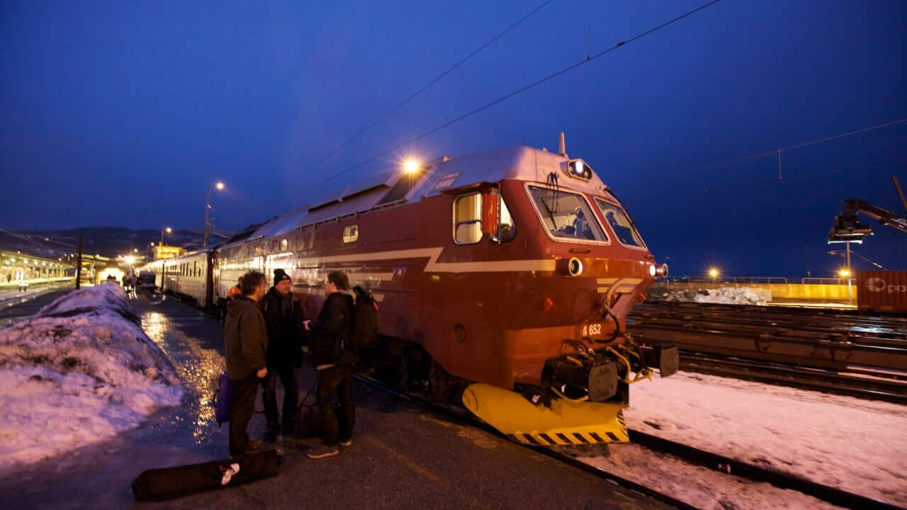 Slow TV, Nordlandsbanen Train Journey