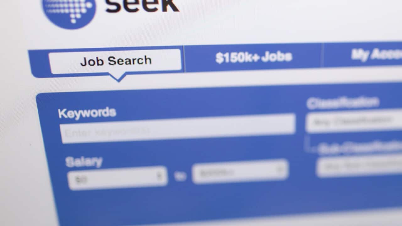 Jobs website Seek