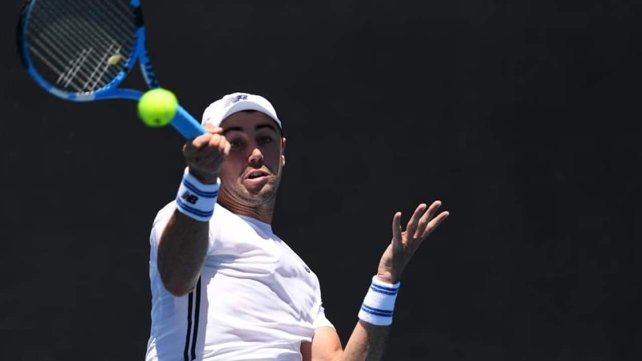 Jordan Thompson of Australia