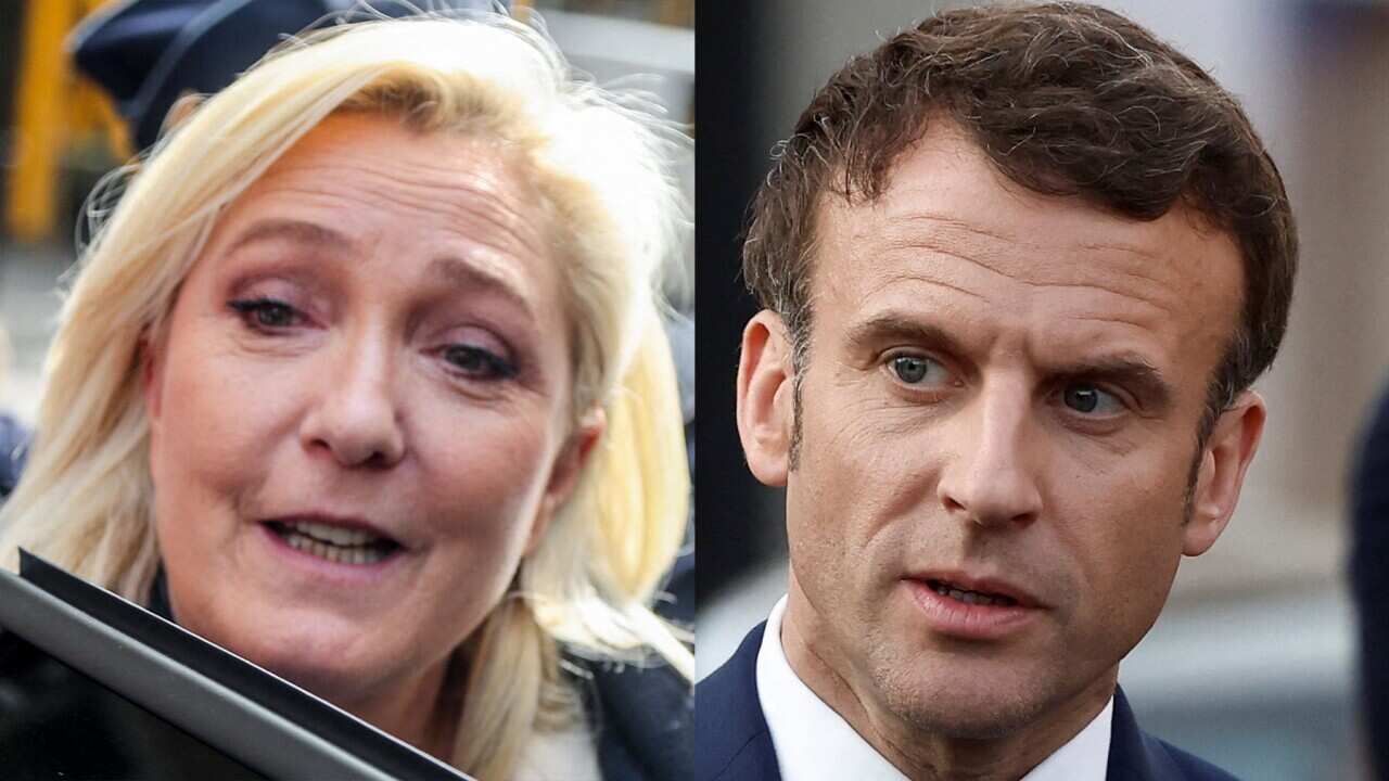 Marine Le Pen e Emmanuel Macron
