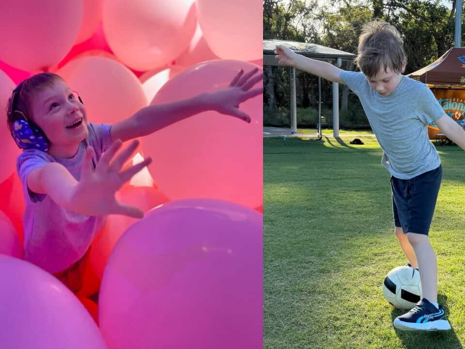 Freddie playing football and having a good time (Supplied_Michael Cooper).jpg