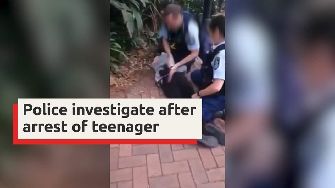 NSW police are investigating the arrest of an Aboriginal teenager who was quickly thrown to ground by the police officer making the arrest