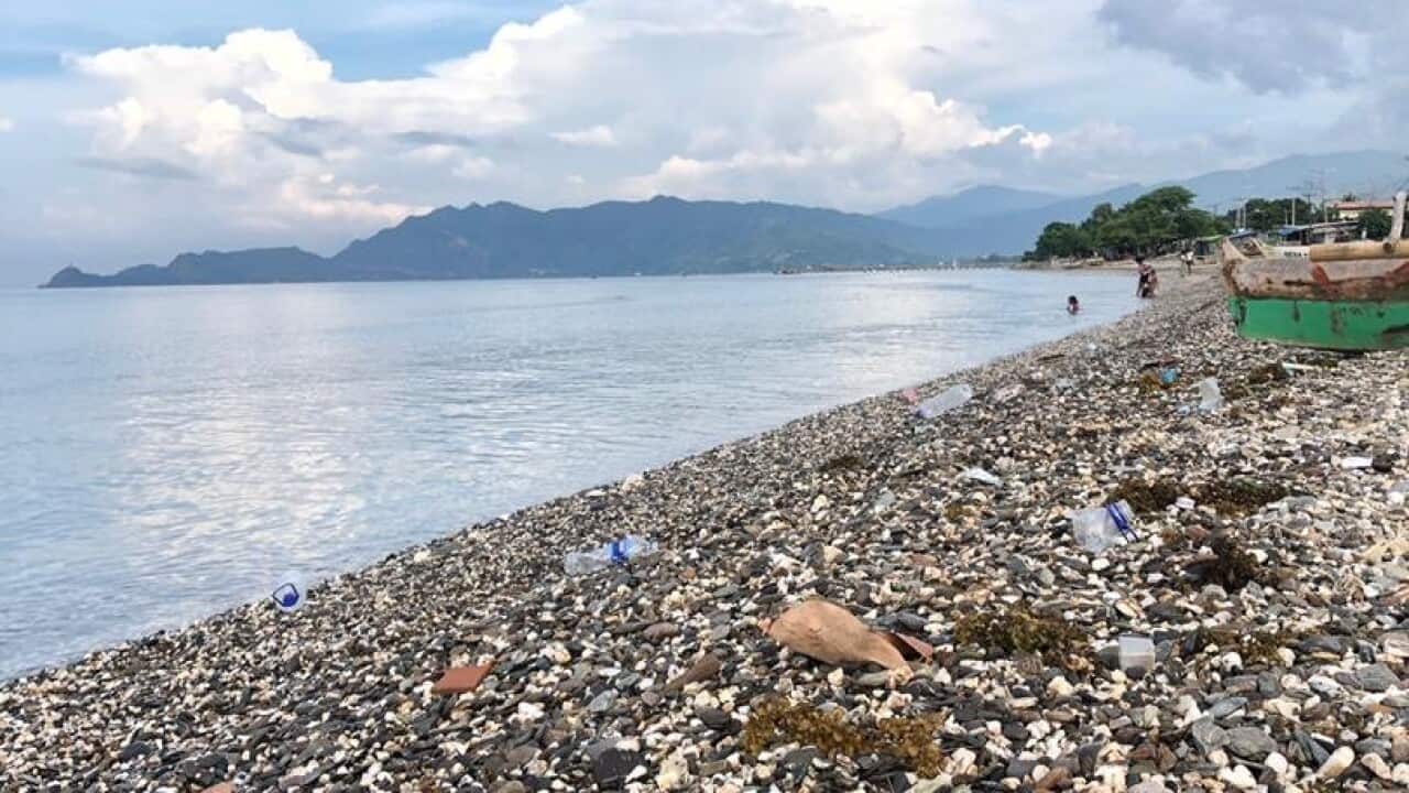 Beach in Bebonuk, Dili