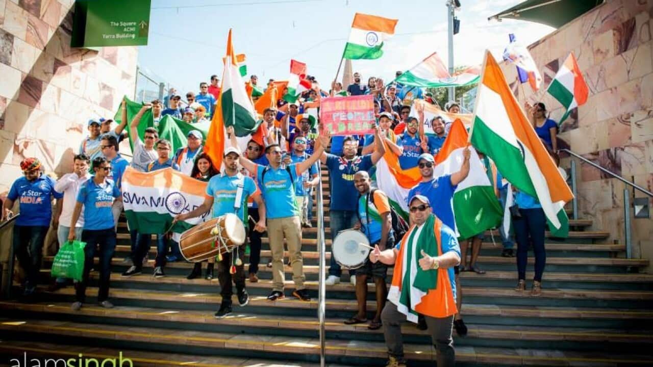 Indian Australian Cricket supporter march