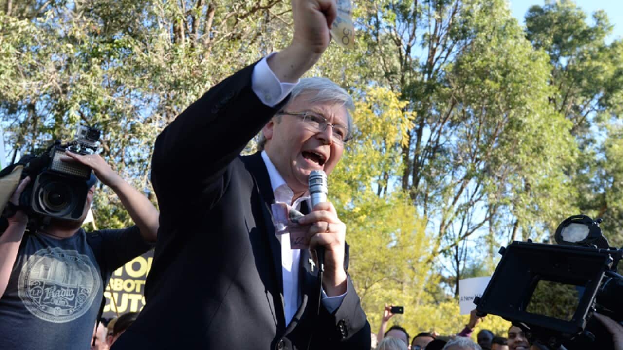 Recession may follow coalition cuts: Rudd