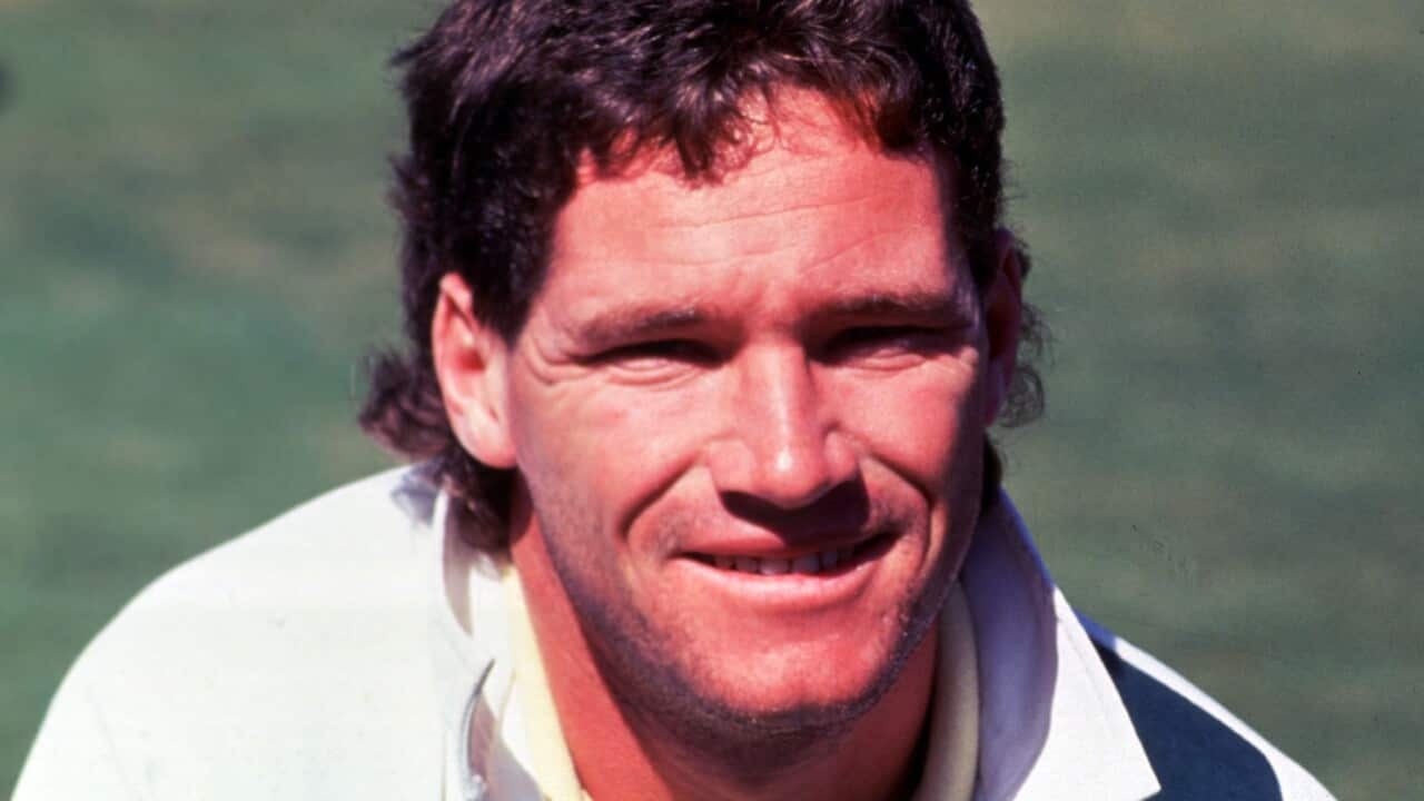 Australian cricketer Dean Jones