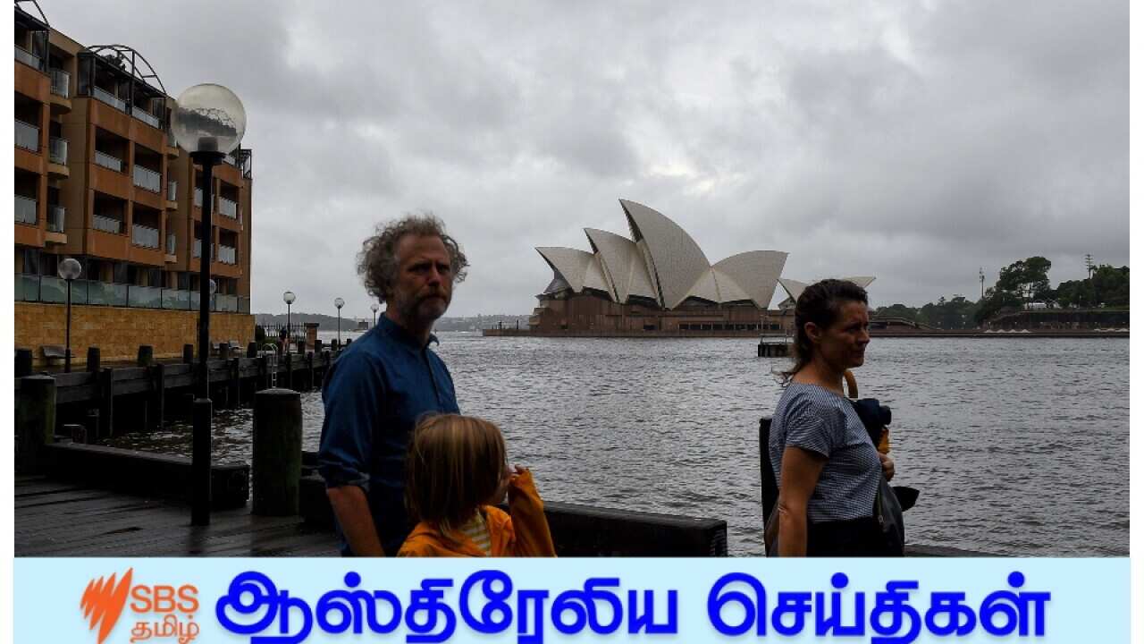 Raining in Sydney