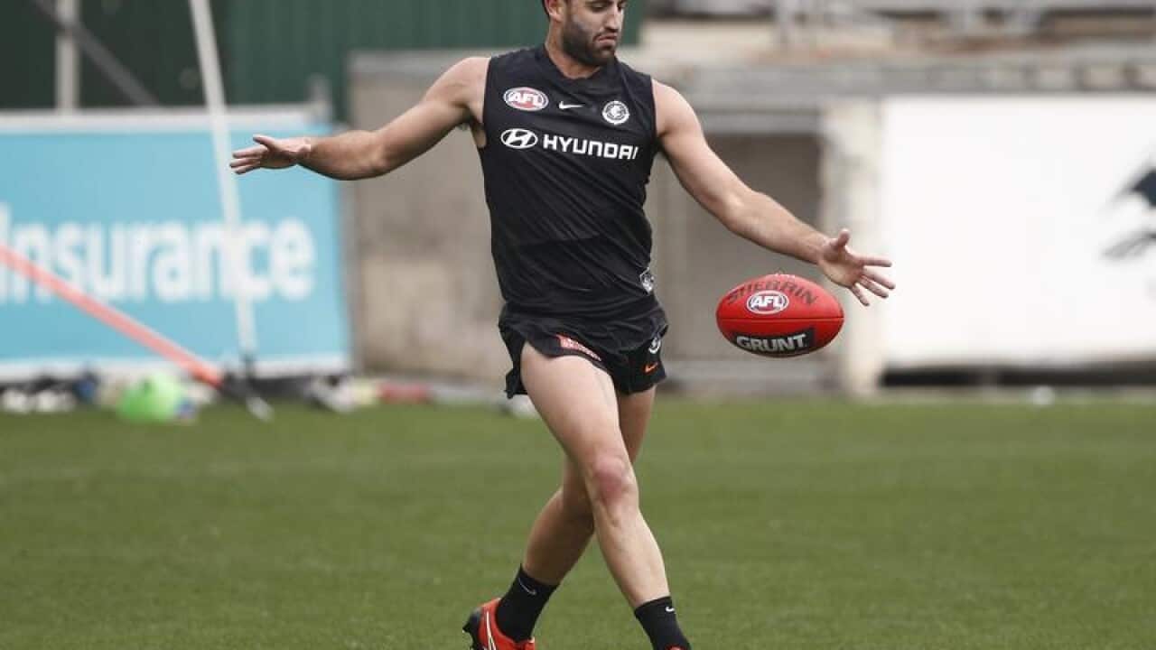AFL BLUES TRAINING FASOLO