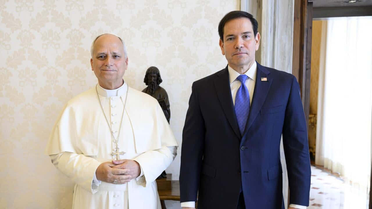 Pope Leo XIV Meets Marco Rubio - Vatican