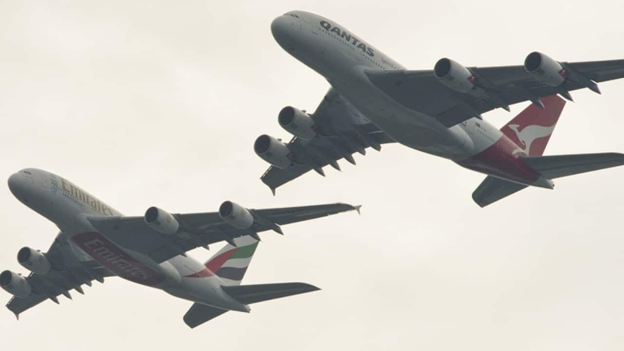 Qantas gets booking boost from Emirates