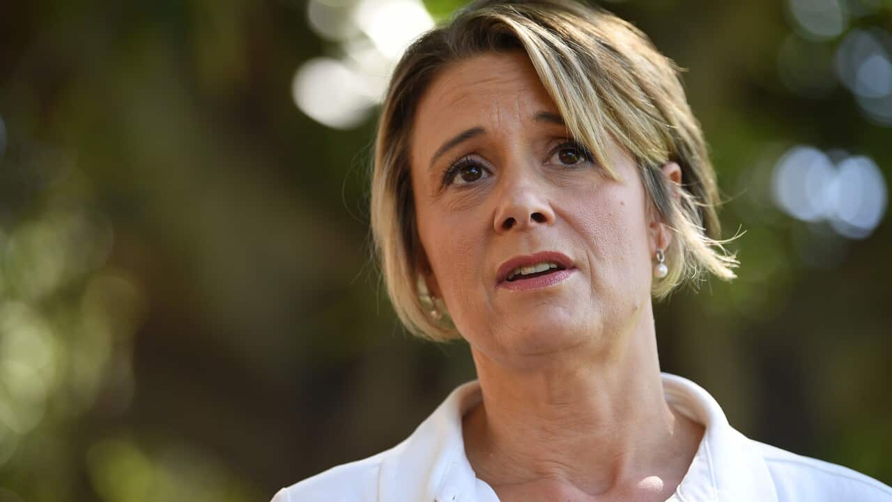 Shadow Minister for Immigration and Citizenship Kristina Keneally speaks to the media.
