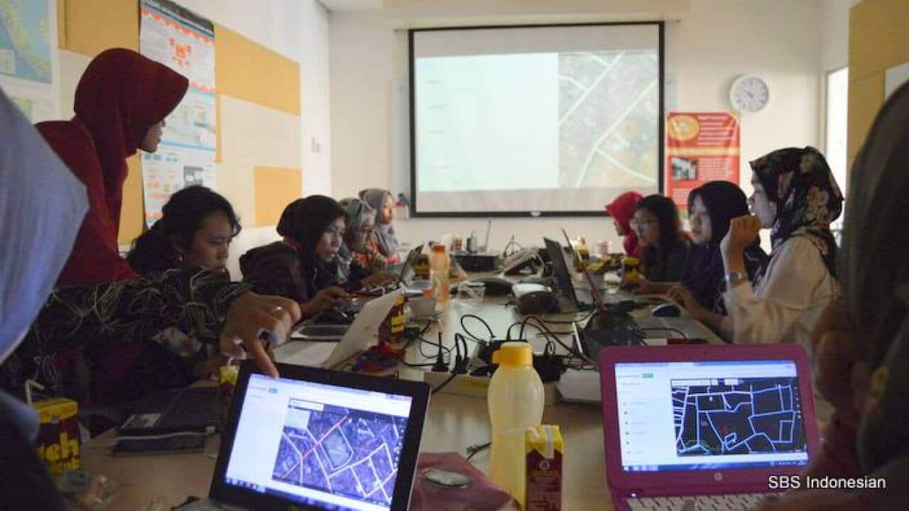 HOT Indoneia - Women map