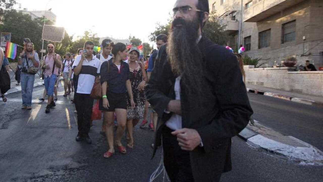 Jerusalem, gay pride, march