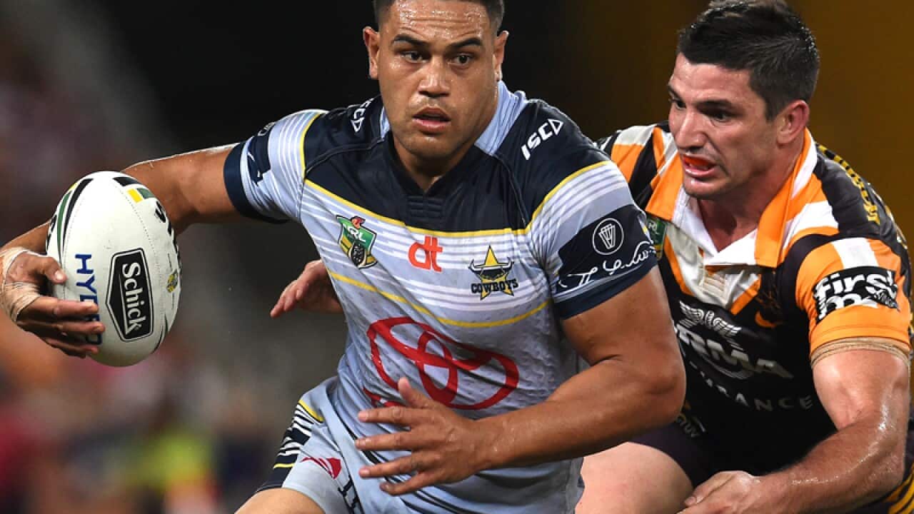 Antonio Winterstein of the North Queensland Cowboys