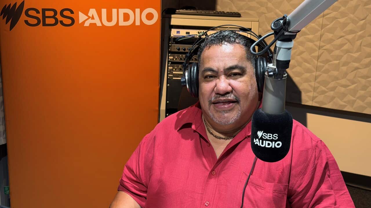 Jerry Uesele in SBS Studios