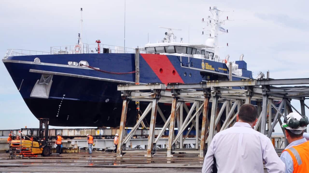 Austal launches its first Cape Class patrol boat