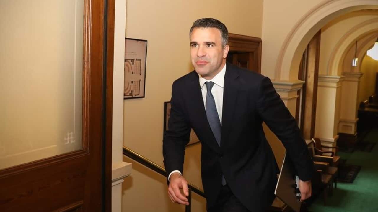 New SA health minister Peter Malinauskas