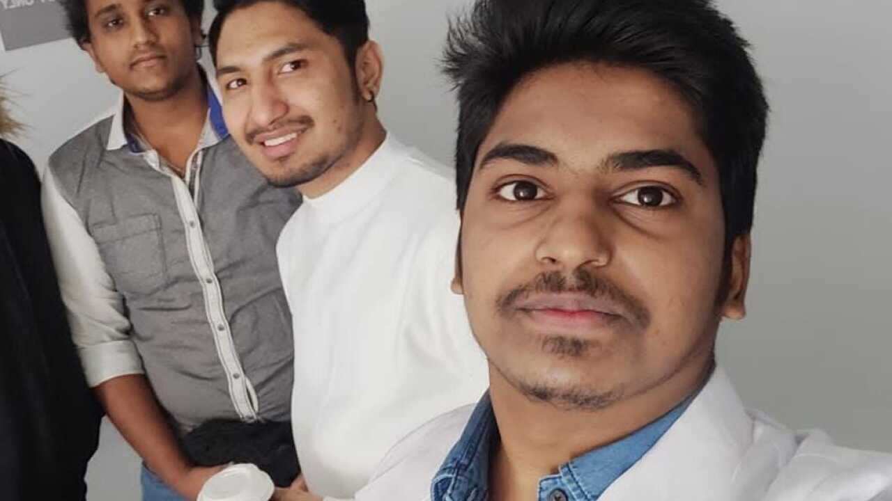 Rajesh during his stay in Kyiv