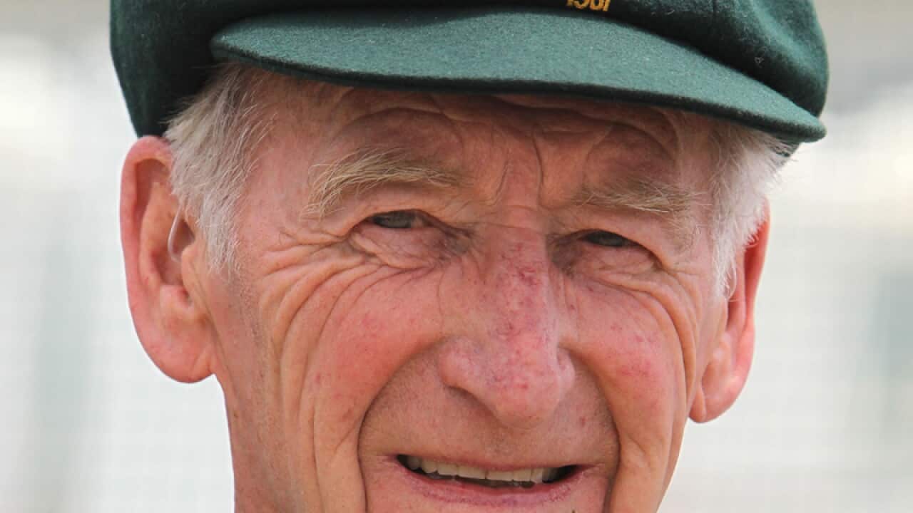 Australian cricket legend Lindsay Kline.