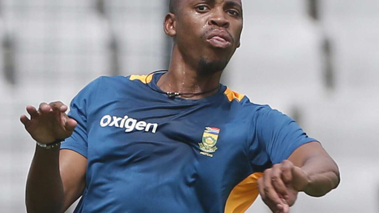 South Africa’s Aaron Phangiso