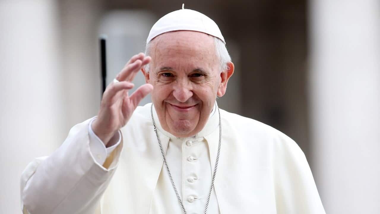 The Pope in September.