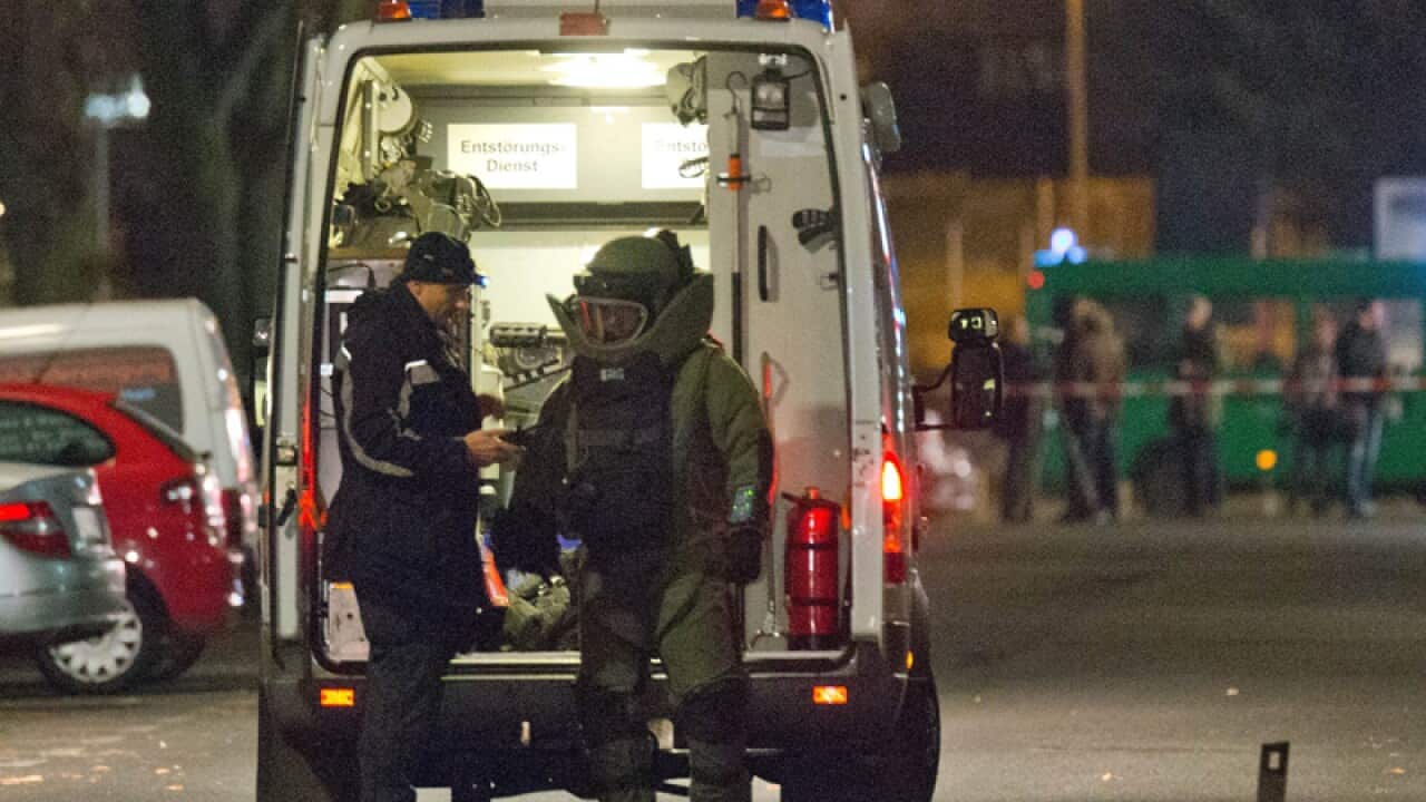 An operation against suspected Islamists in Berlin-Britz.