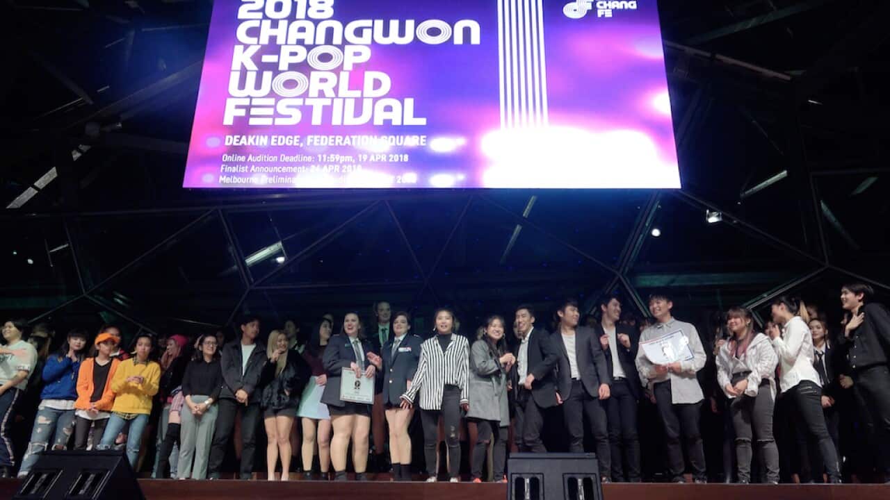 Changwon K-Pop World Festival preliminary round in Melbourne