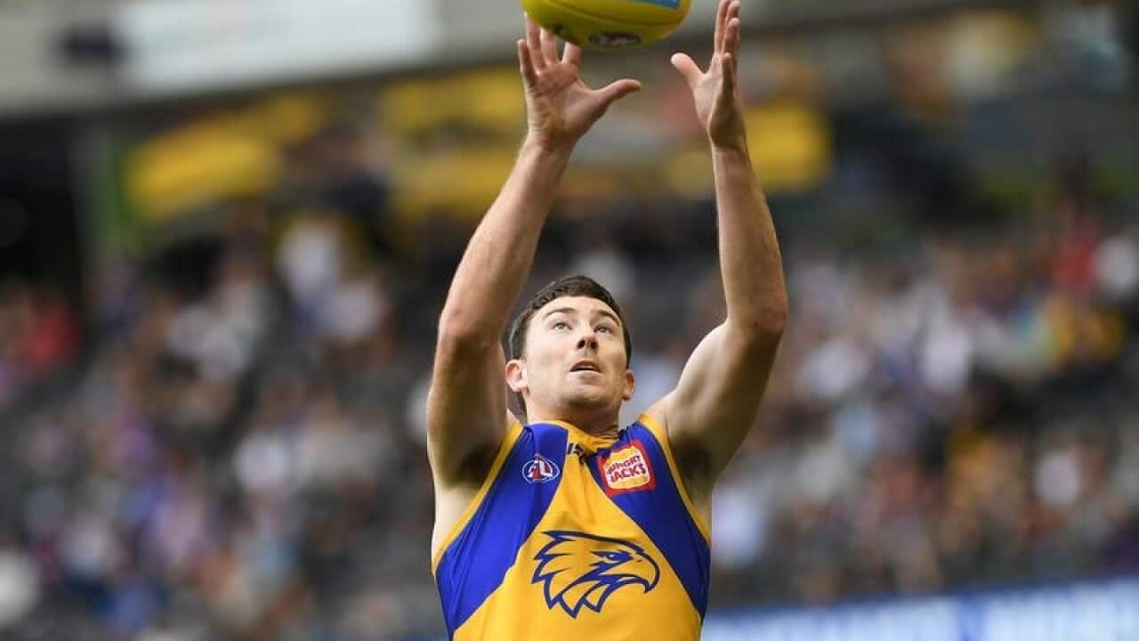 West Coast Eagles defender Jeremy McGovern