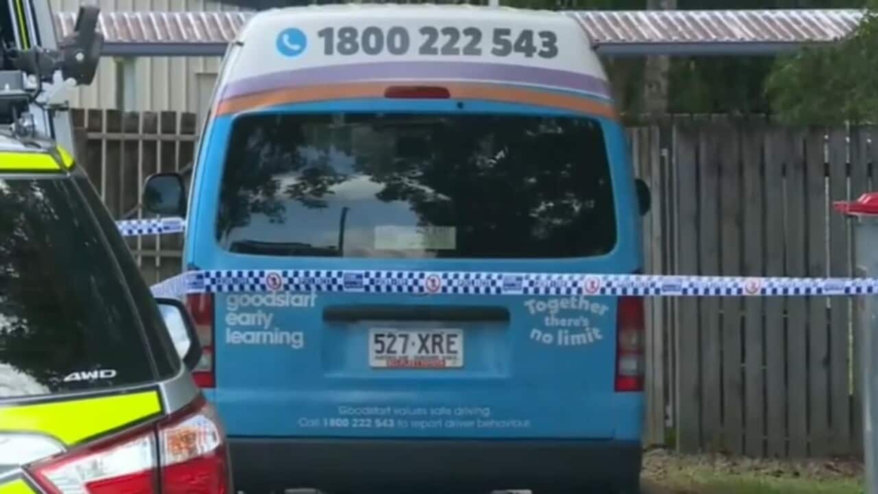 Police say the three-year-old was collected to attend a local daycare centre before he was left unattended and later found dead.