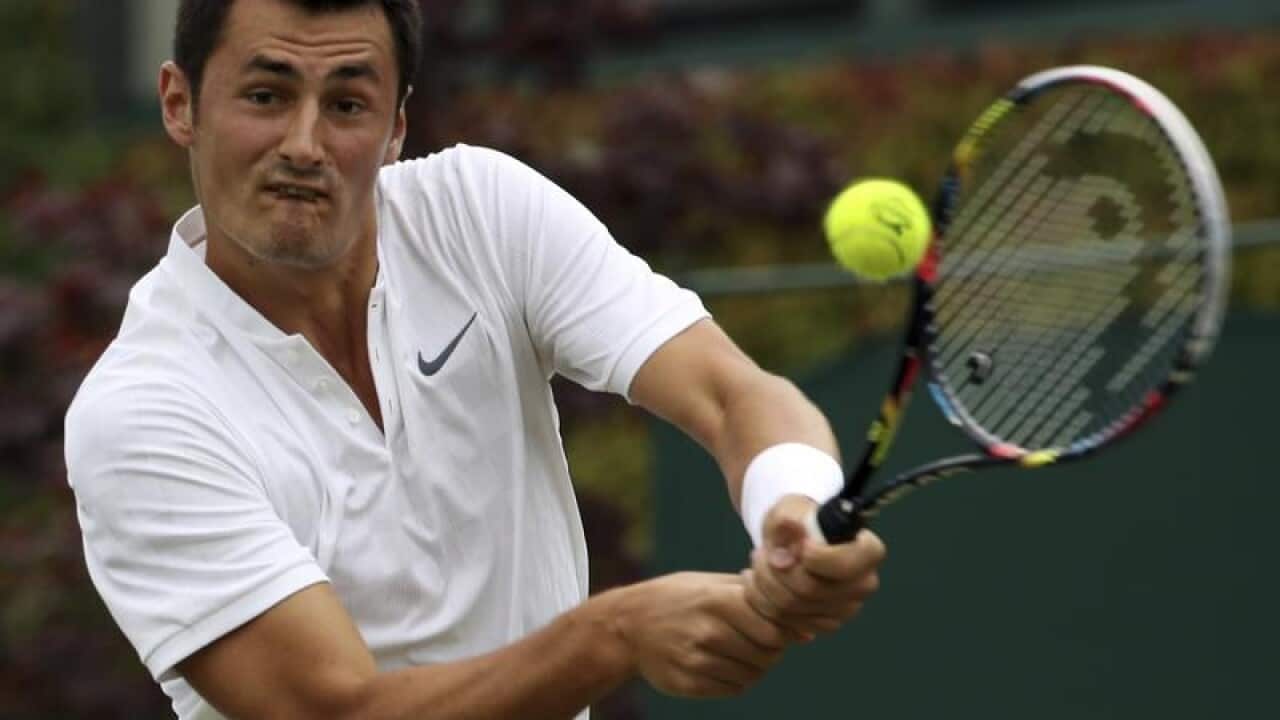 Australian tennis player Bernard Tomic