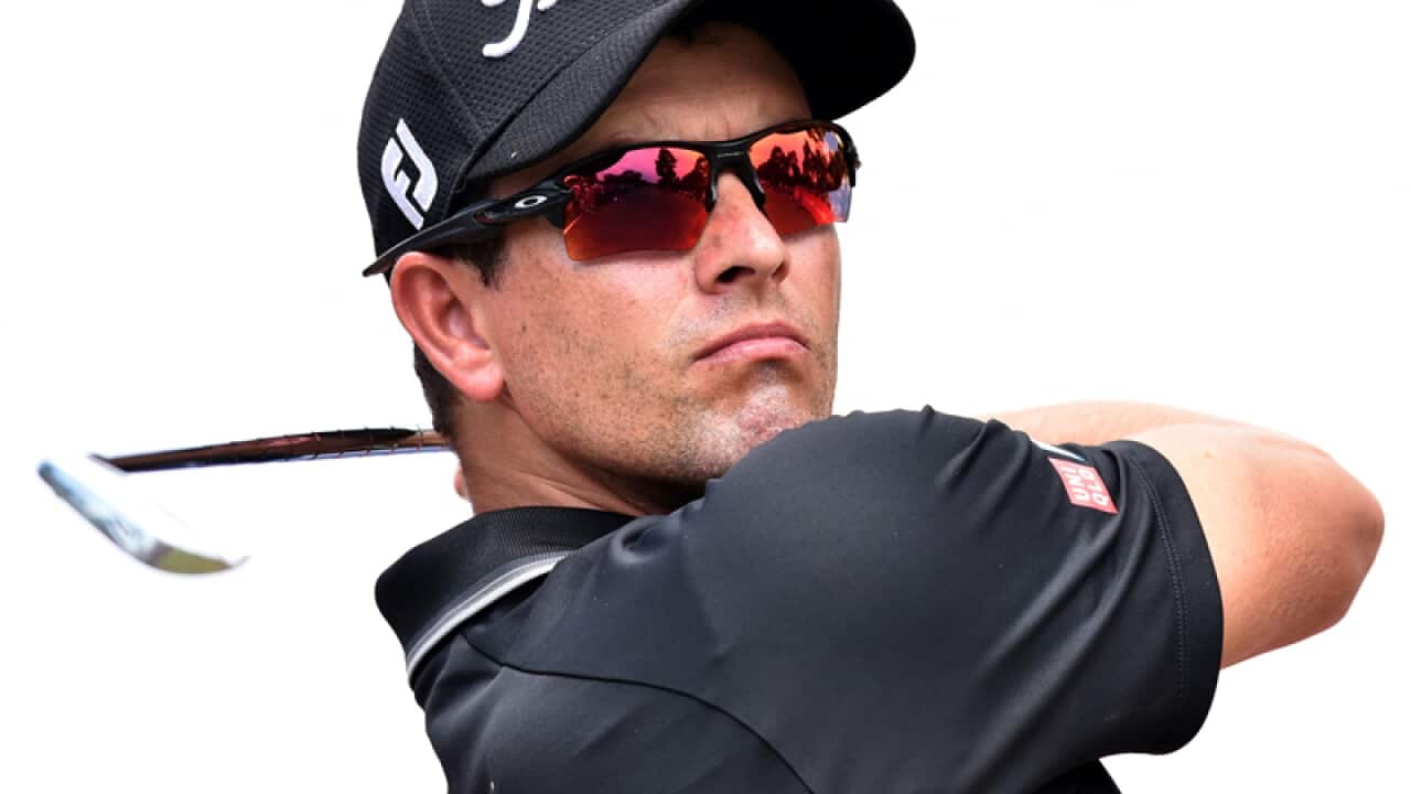 Australian golfer Adam Scott