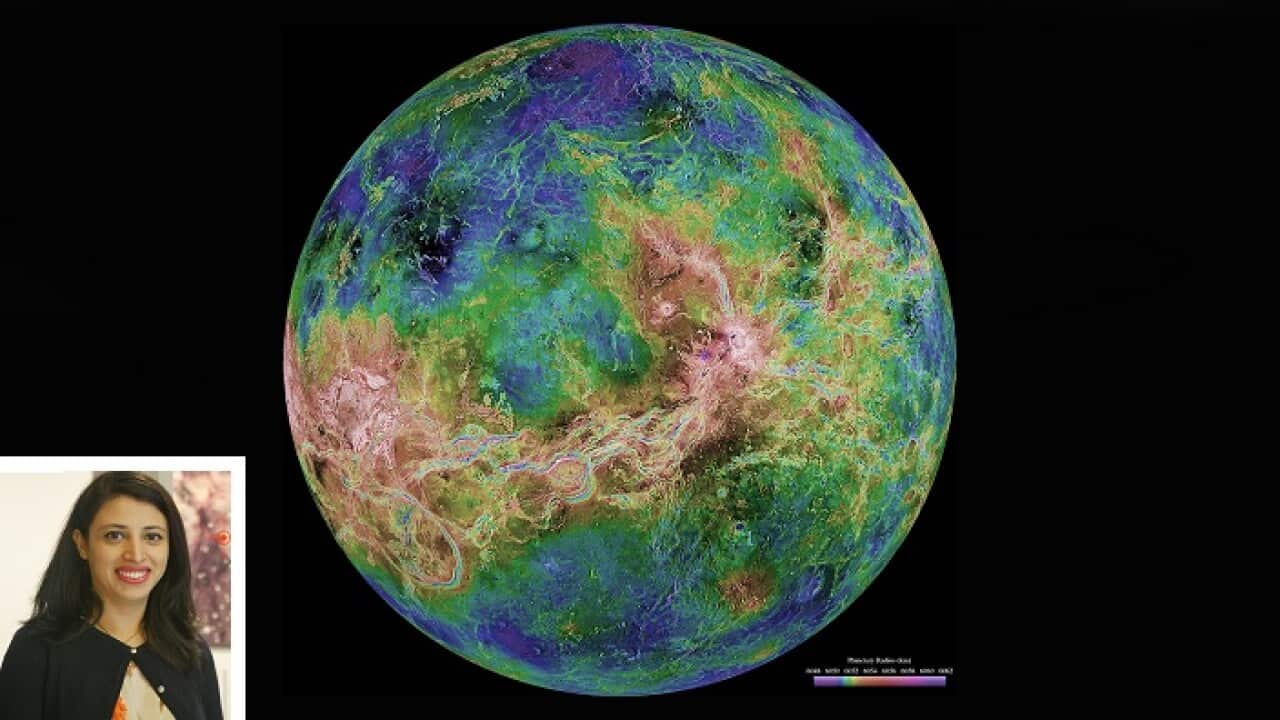 Planet Venus from NASA, Magellan Program