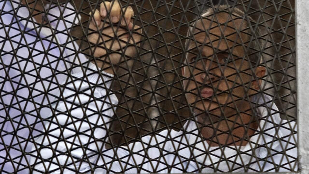 Australian journalist Peter Greste and his colleagues have once again been denied bail (Getty/AFP)
