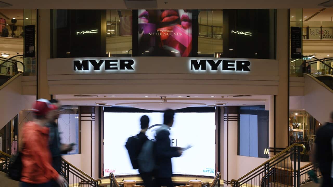 Myer's Pitt Street Mall store