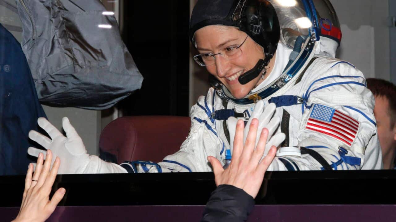 NASA astronaut Christina Hammock Koch.