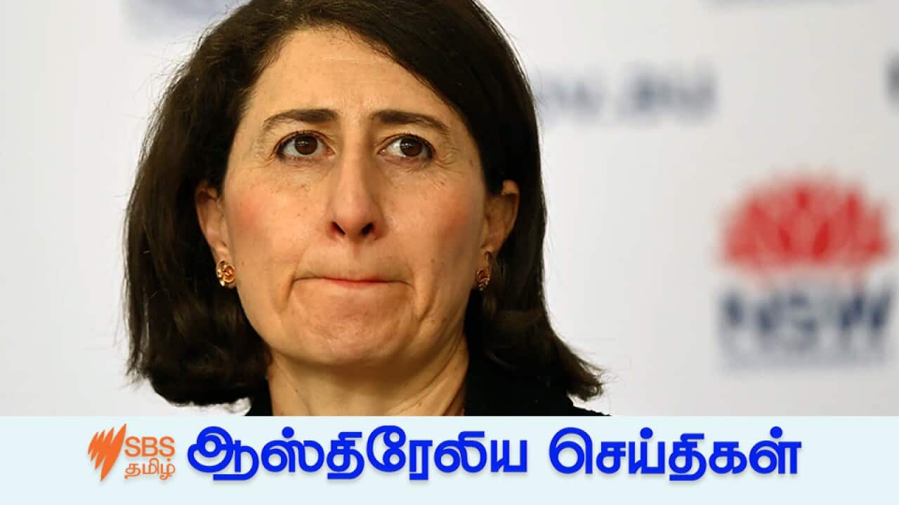 NSW Premier Gladys Berejiklian speaks to the media during a press conference to provide a COVID-19 update.