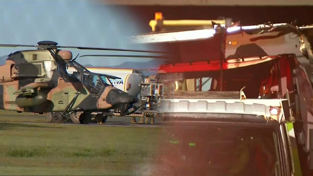 「護身軍刀」演習直升機墜毀 士兵已失蹤3天