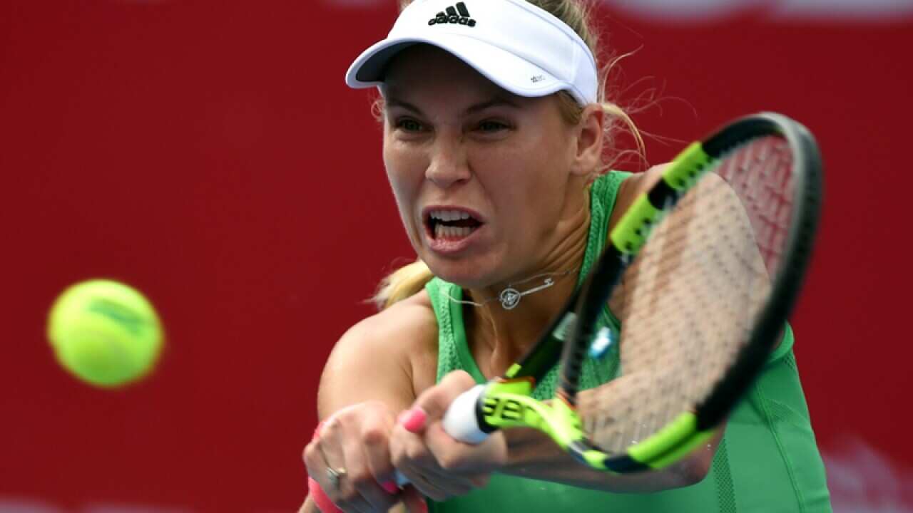 Caroline Wozniacki of Denmark