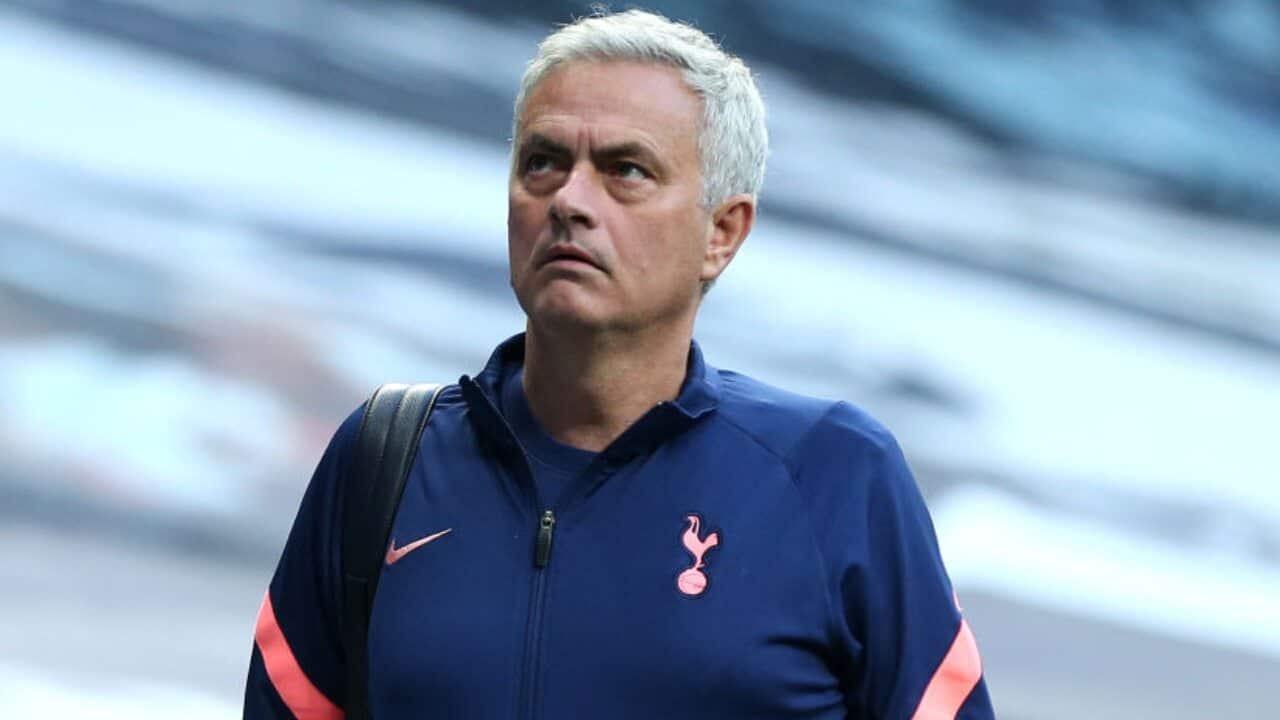 Tottenham Hotspur manager Jose Mourinho