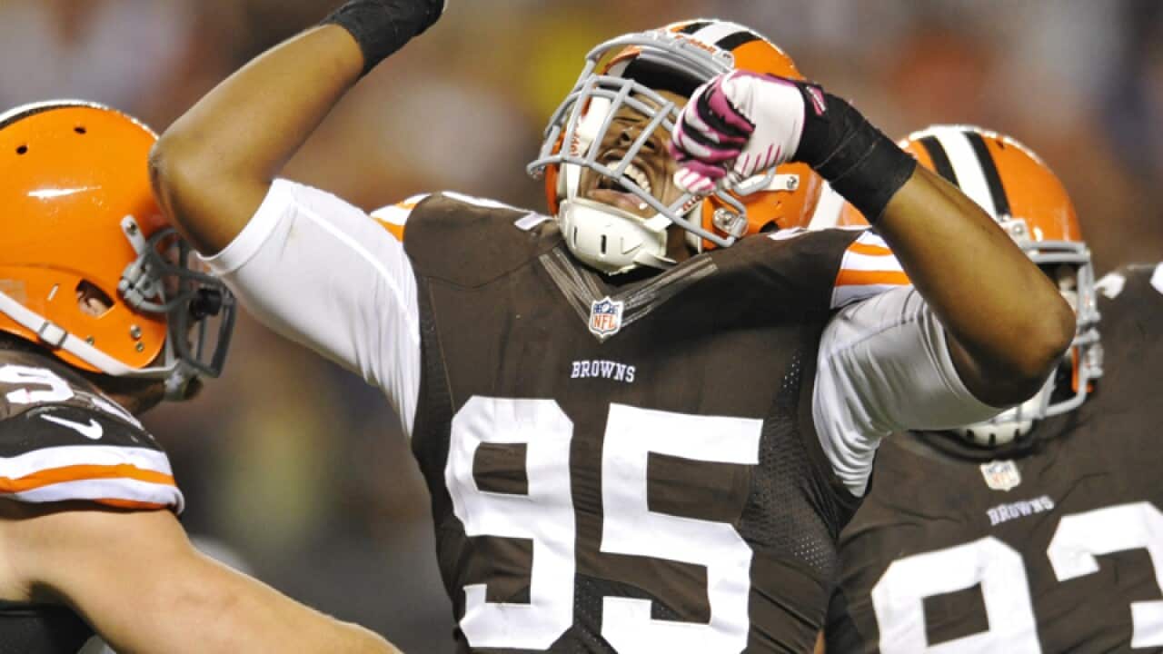 Cleveland Browns defensive end Armonty Bryant