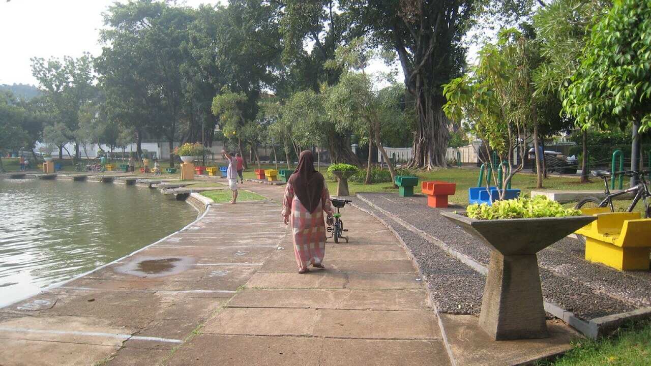The Situ Lembang Gardens are home to the first Bookhive.