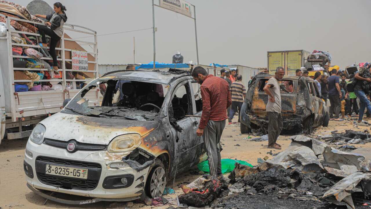 MIDEAST-GAZA-RAFAH-ISRAEL-STRIKES