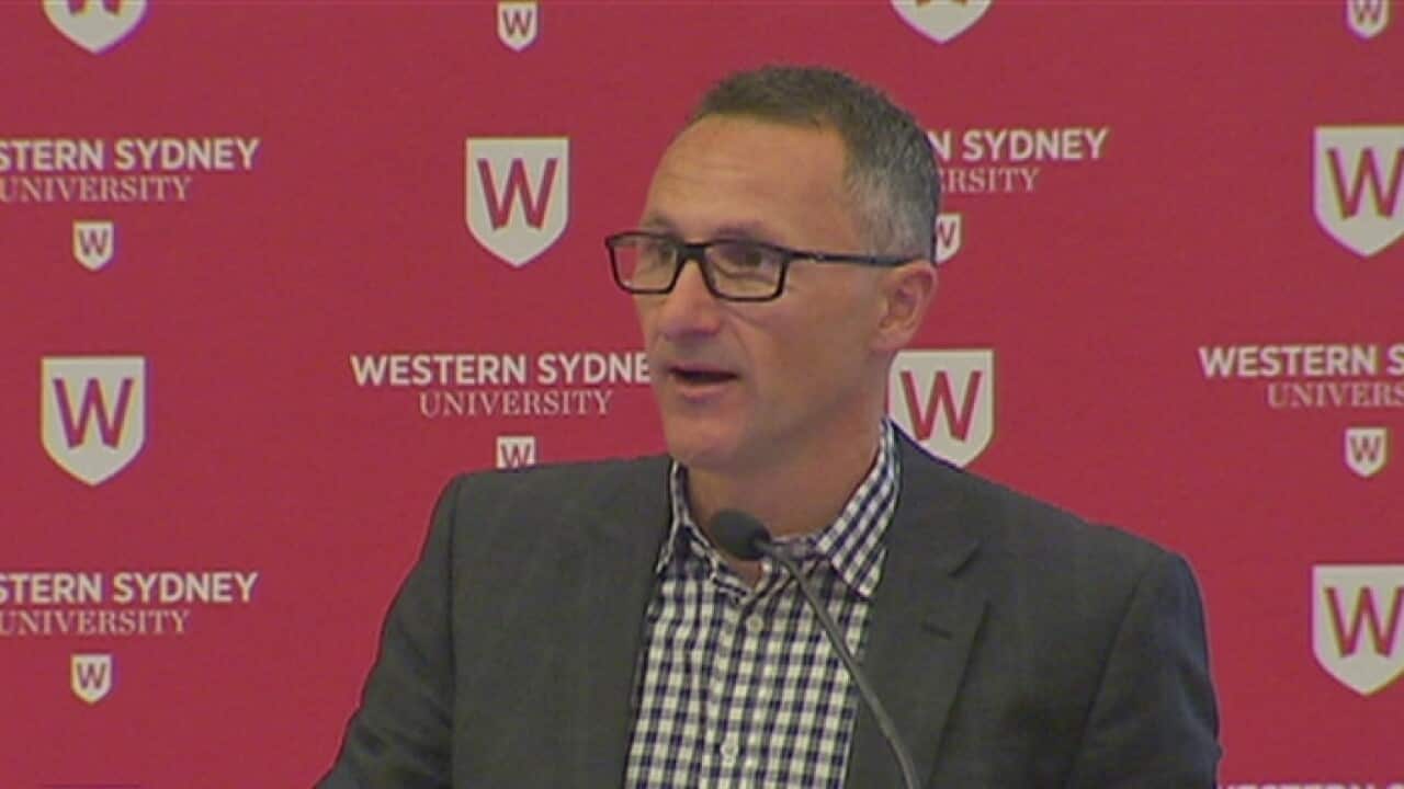 Greens Leader Richard Di Natale