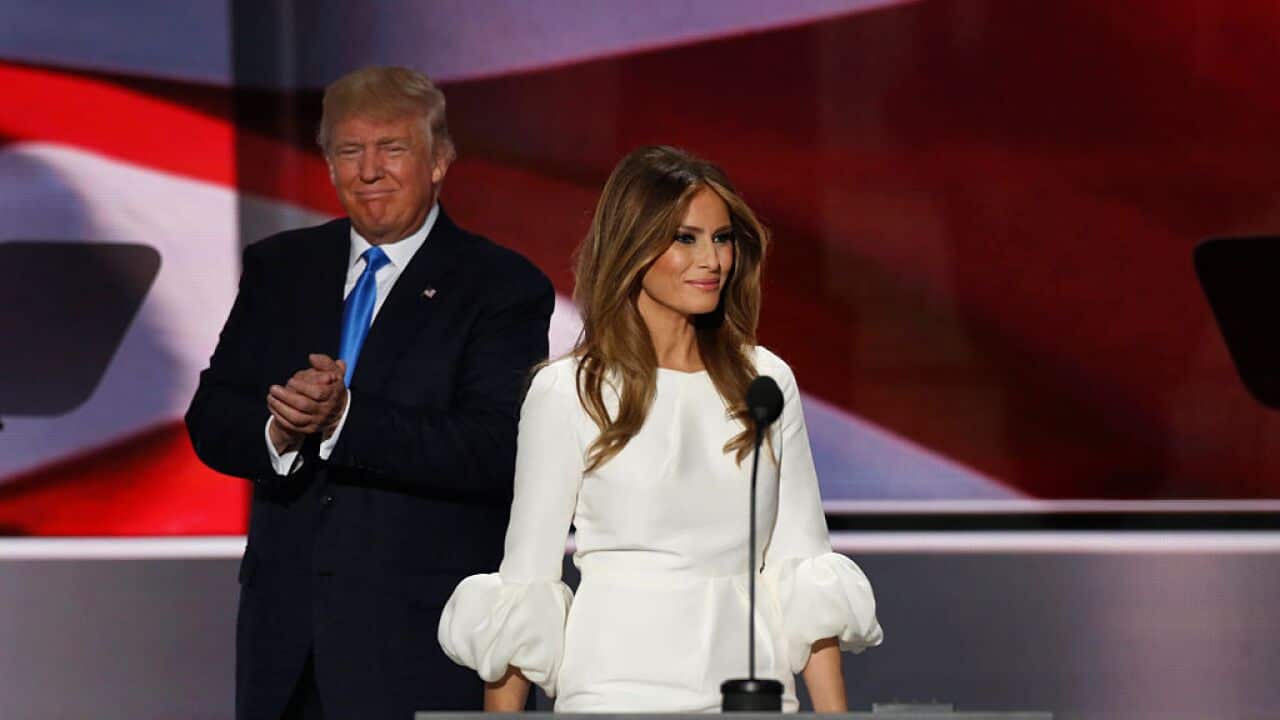 Melania Trump Speaks At Republican Convention