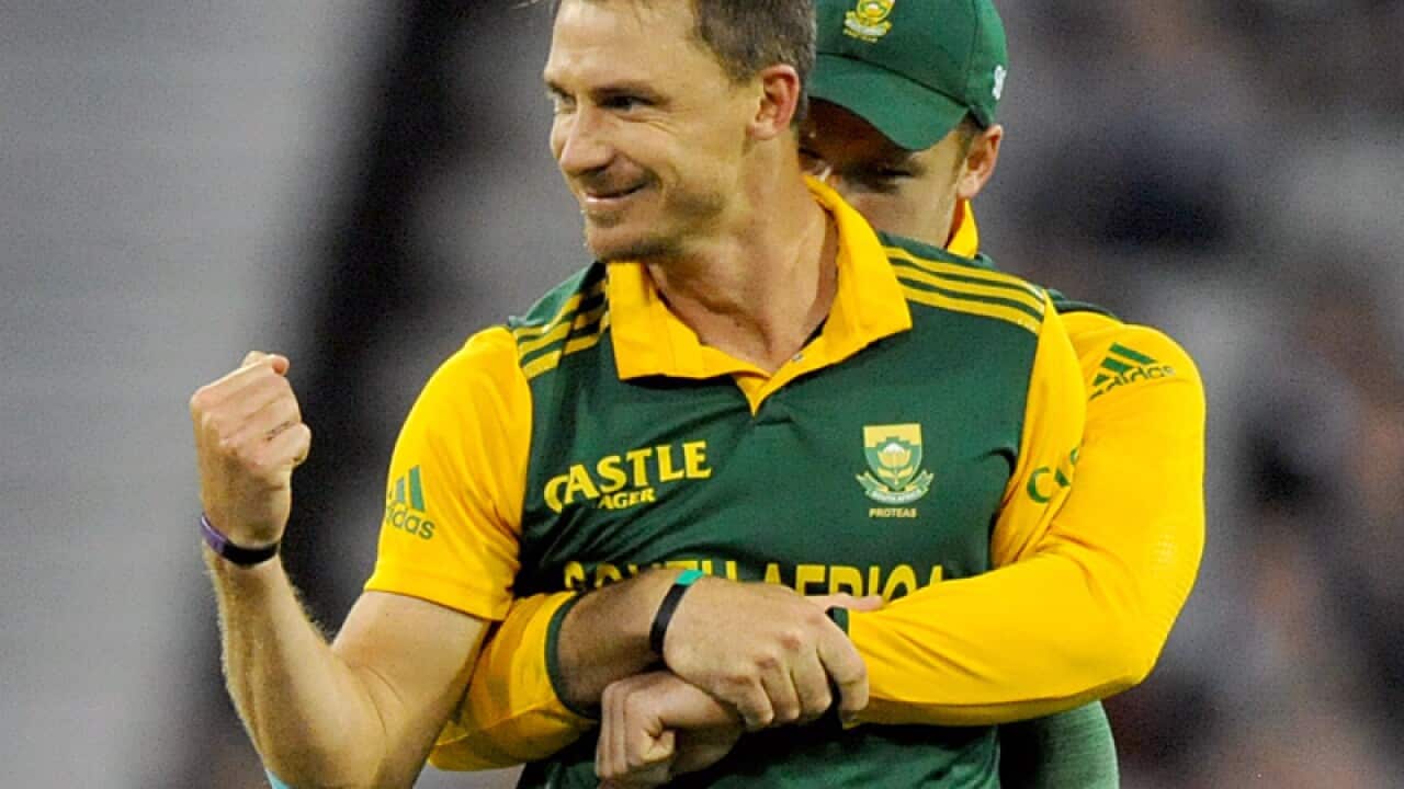Dale Steyn of South Africa