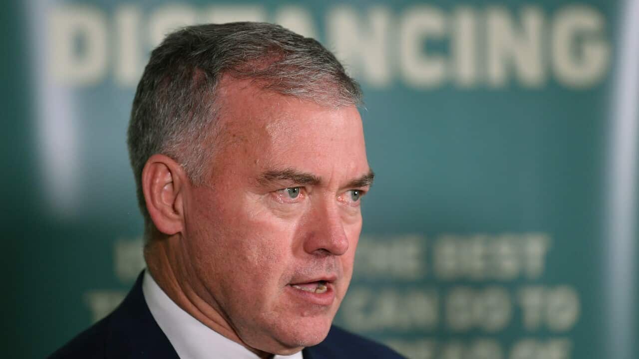 South Australian Health Minister Stephen Wade.