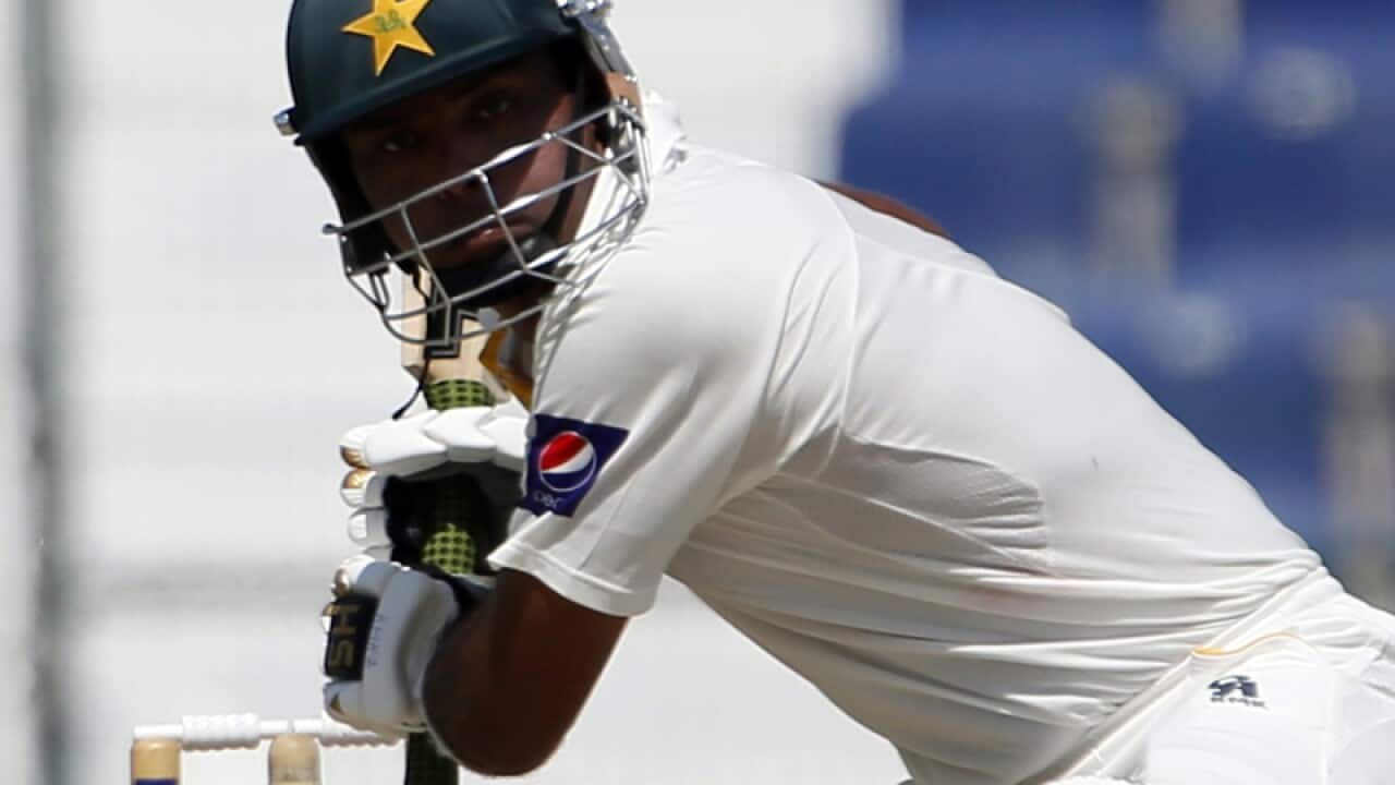 Pakistani batsman Khurram Manzoor