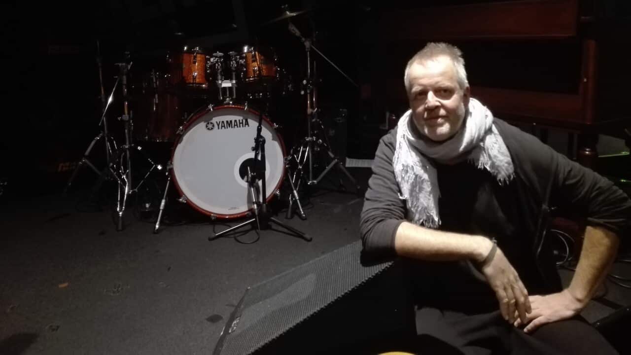 Wolfgang Haffner an diesem Wochenende in Melbourne